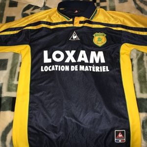 Retro FC Nantes soccer jersey